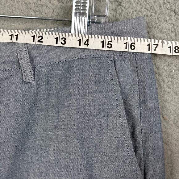 Linksoul Men's Cotton Golf Performance Shorts Heather Blue Size 32 Athleisure - Picture 3 of 7